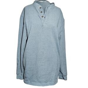 Ce Schmidt Workwear Gray Casual Work Shirt Size Large